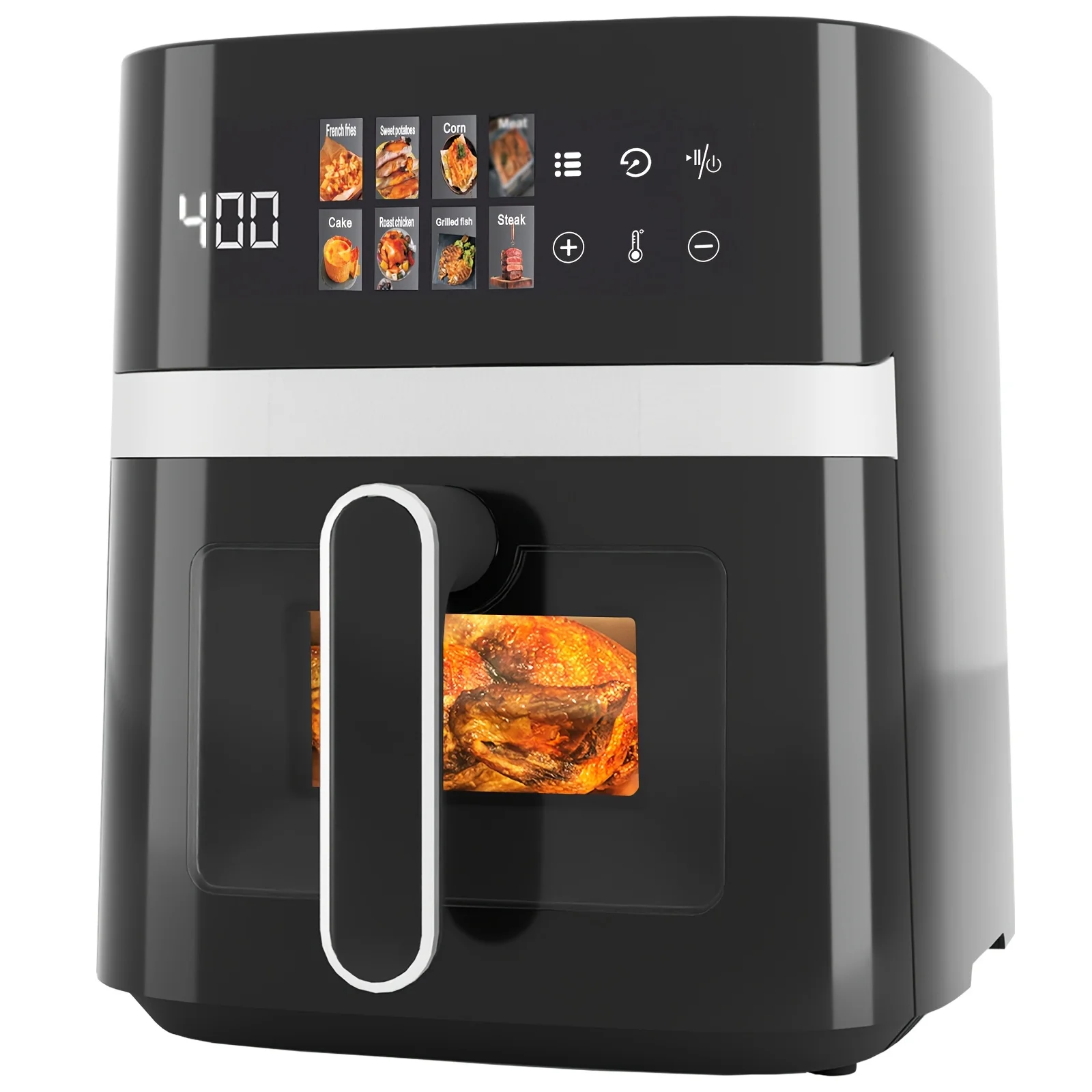 AI air fryer with preset cooking programs