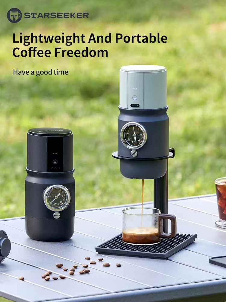 App-connected espresso machine