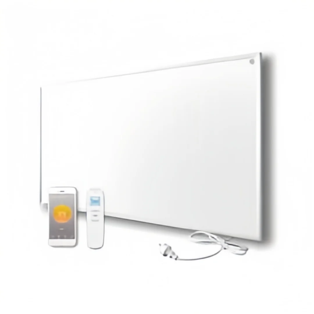 Far-infrared panel heater with app control
